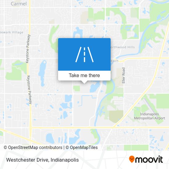 Westchester Drive map
