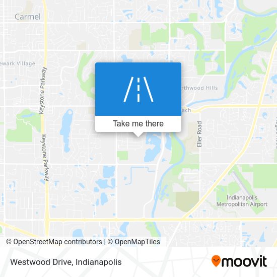 Westwood Drive map