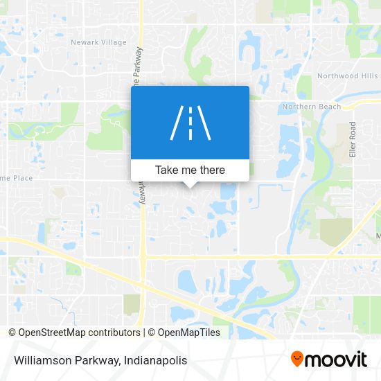 Mapa de Williamson Parkway
