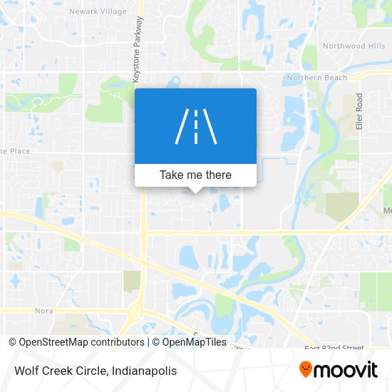 Wolf Creek Circle map
