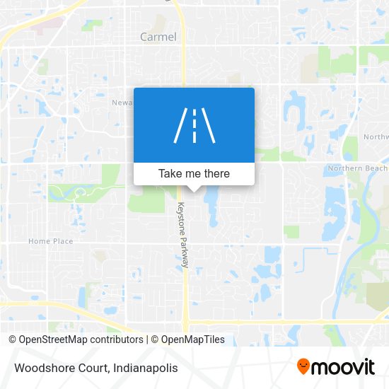 Mapa de Woodshore Court