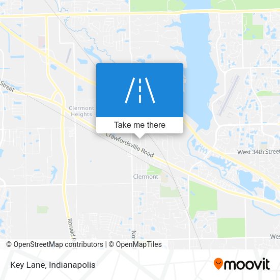 Mapa de Key Lane