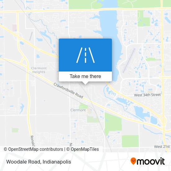 Mapa de Woodale Road