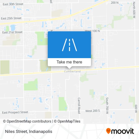 Mapa de Niles Street