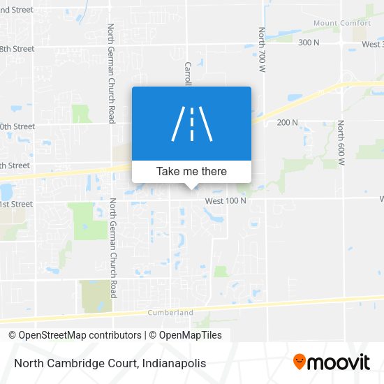 North Cambridge Court map