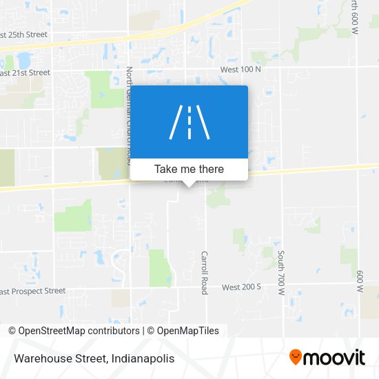 Warehouse Street map