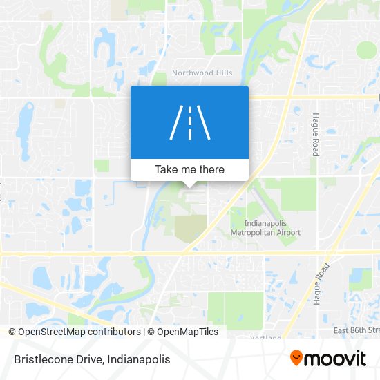 Bristlecone Drive map