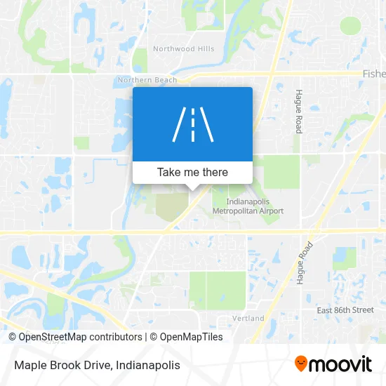 Maple Brook Drive map