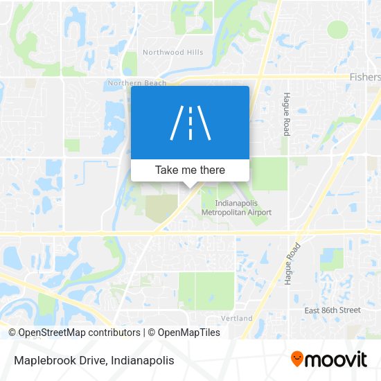 Maplebrook Drive map