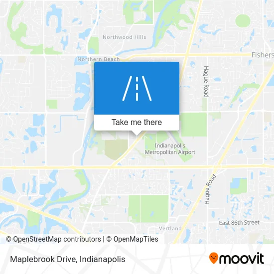 Maplebrook Drive map