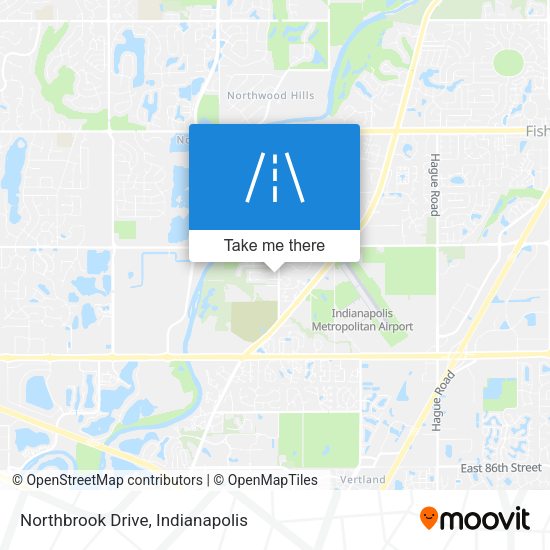 Mapa de Northbrook Drive