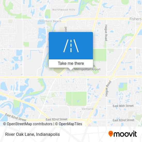 Mapa de River Oak Lane