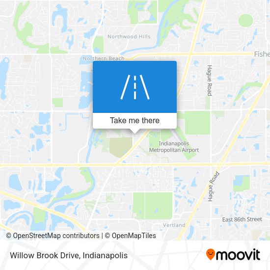 Willow Brook Drive map