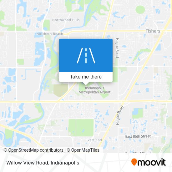 Willow View Road map
