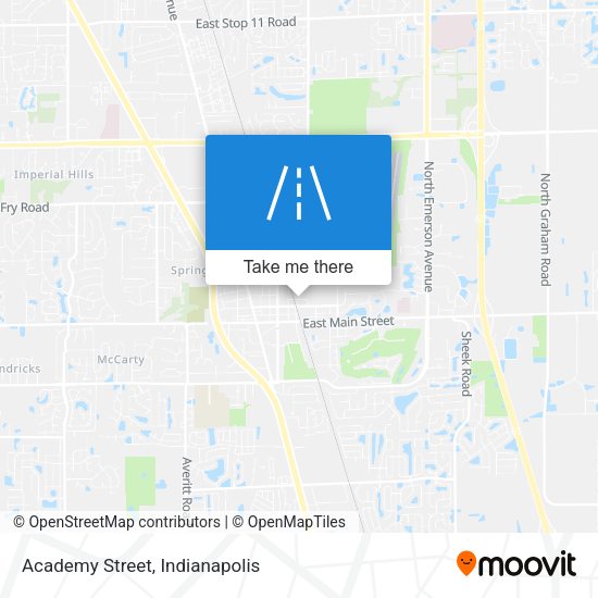 Academy Street map