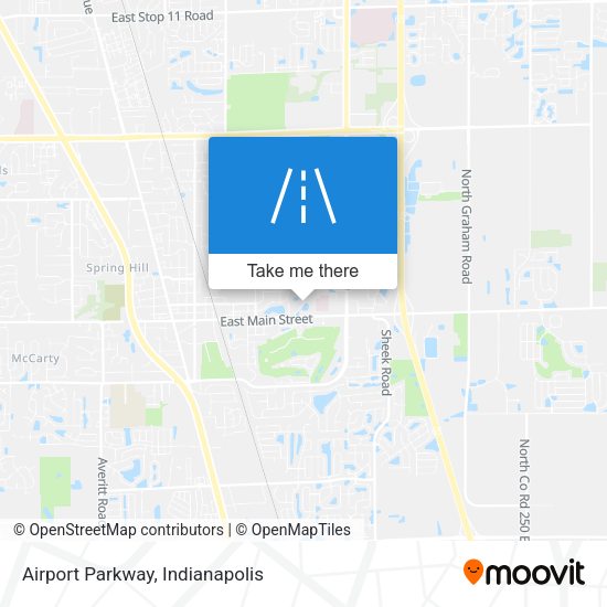 Airport Parkway map