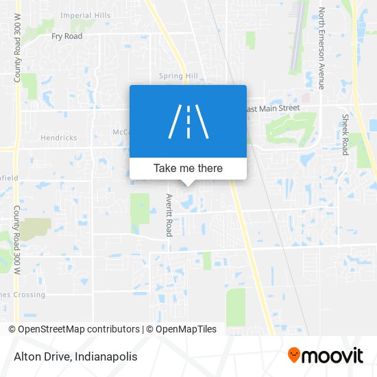 Alton Drive map