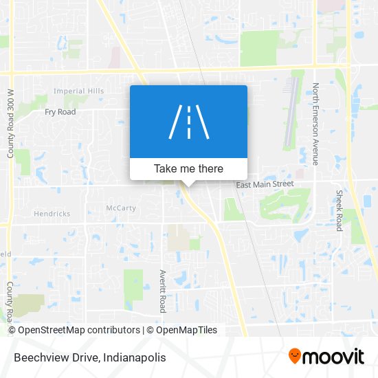 Beechview Drive map