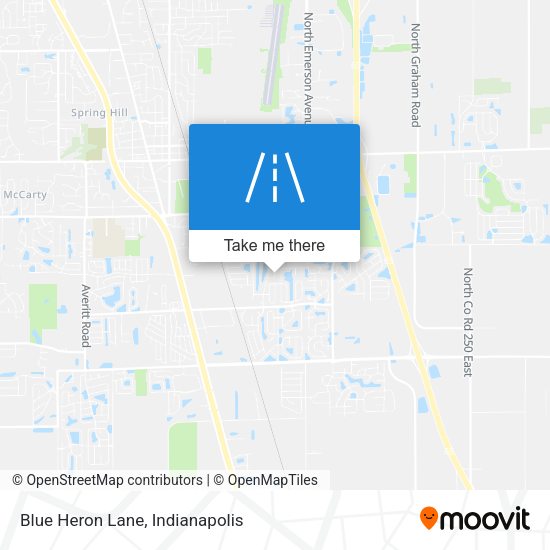 Mapa de Blue Heron Lane