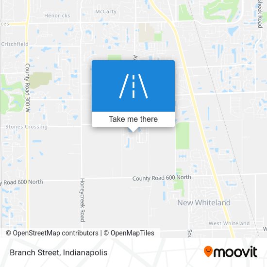 Mapa de Branch Street