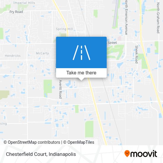 Chesterfield Court map