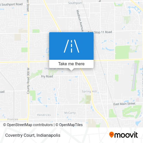 Coventry Court map