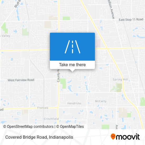 Mapa de Covered Bridge Road