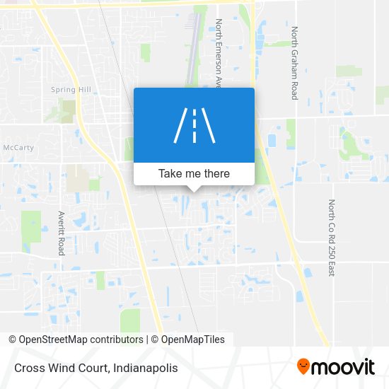 Cross Wind Court map