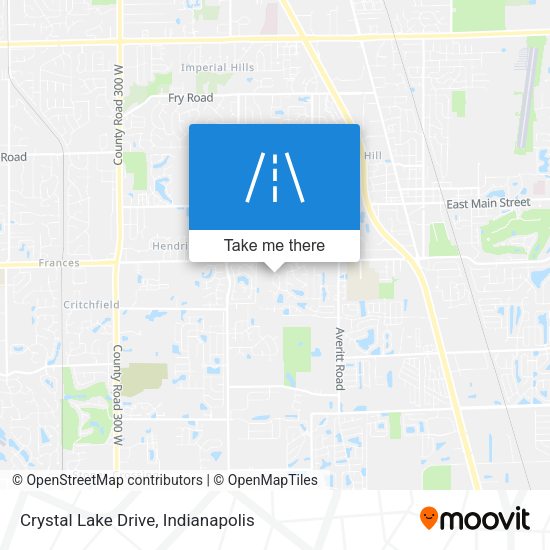 Crystal Lake Drive map