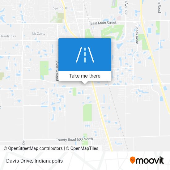 Mapa de Davis Drive