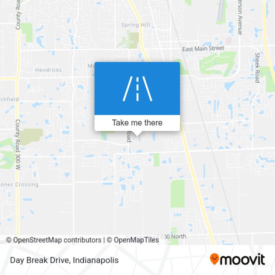 Day Break Drive map
