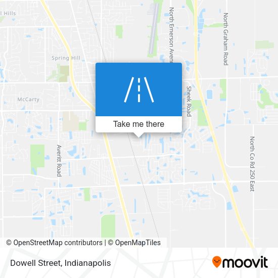 Mapa de Dowell Street