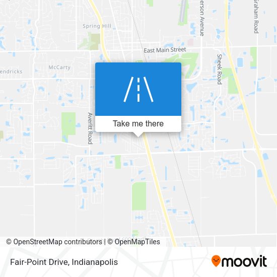 Fair-Point Drive map