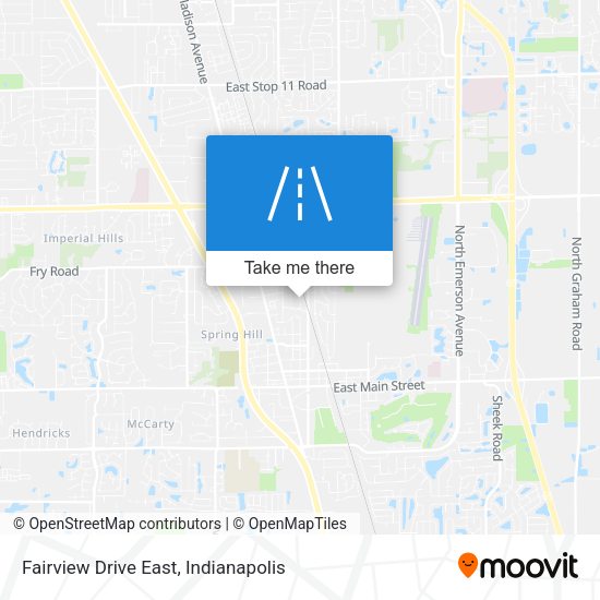 Mapa de Fairview Drive East