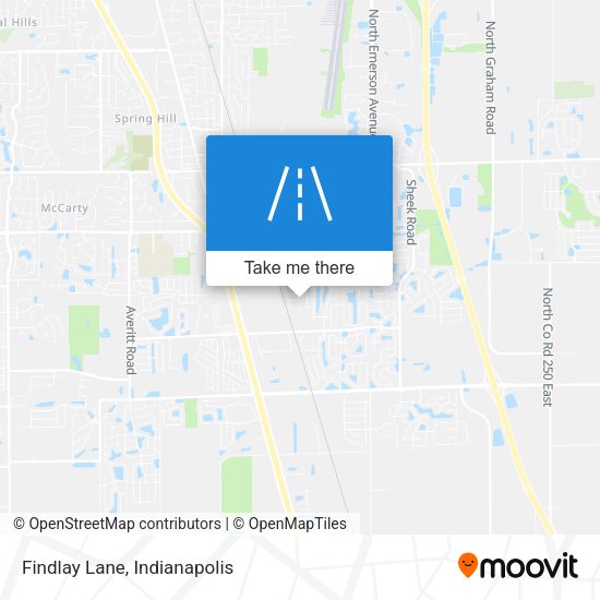 Mapa de Findlay Lane