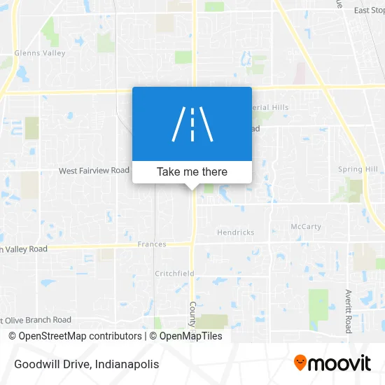 Goodwill Drive map