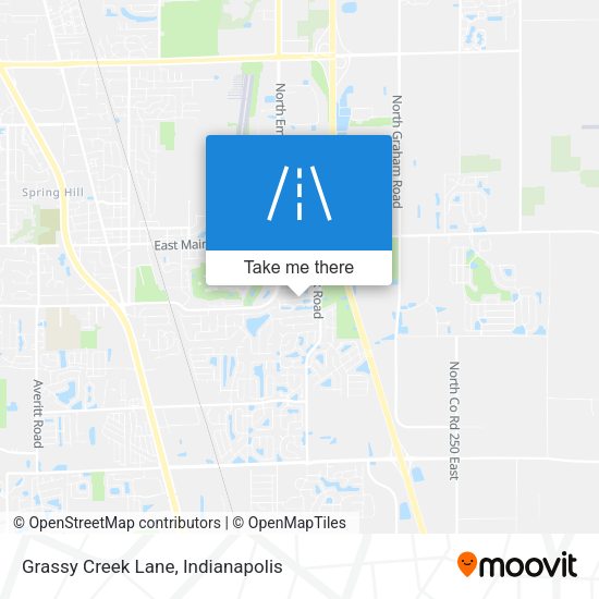 Mapa de Grassy Creek Lane