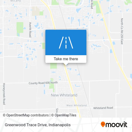 Greenwood Trace Drive map