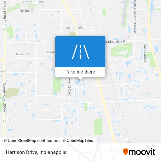 Harrison Drive map