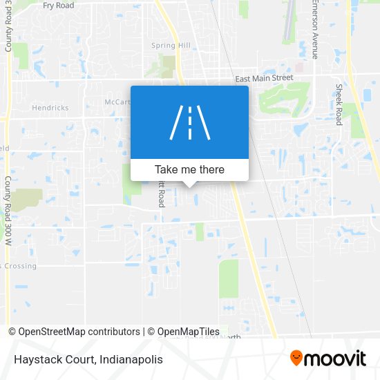 Haystack Court map