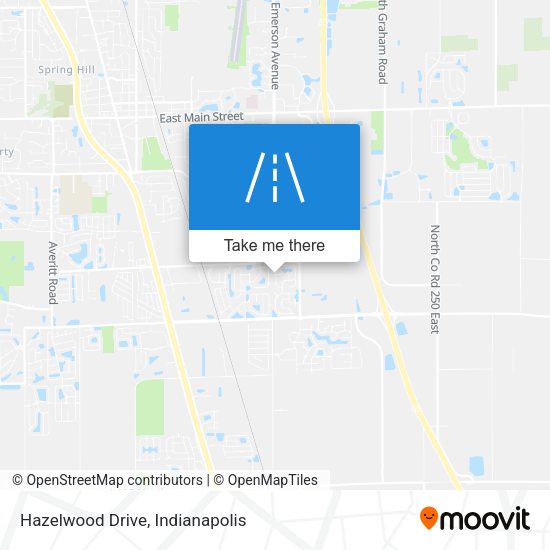Mapa de Hazelwood Drive