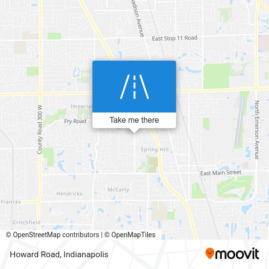 Mapa de Howard Road