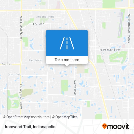 Mapa de Ironwood Trail