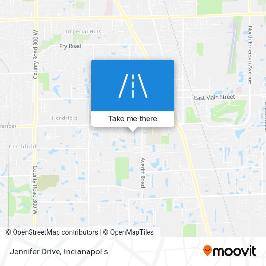 Jennifer Drive map