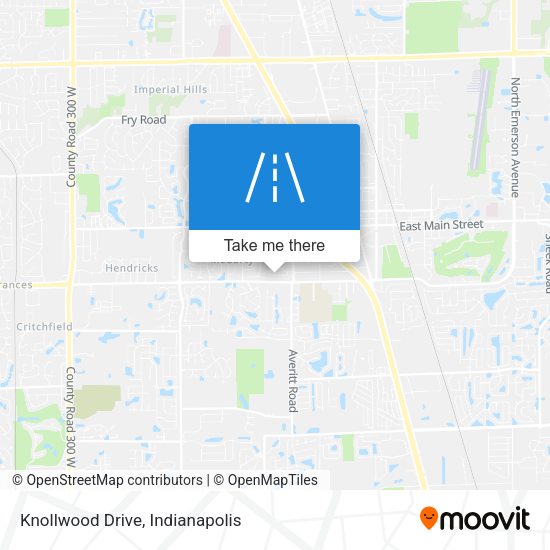 Mapa de Knollwood Drive