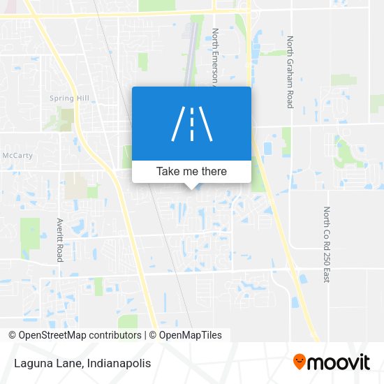 Mapa de Laguna Lane