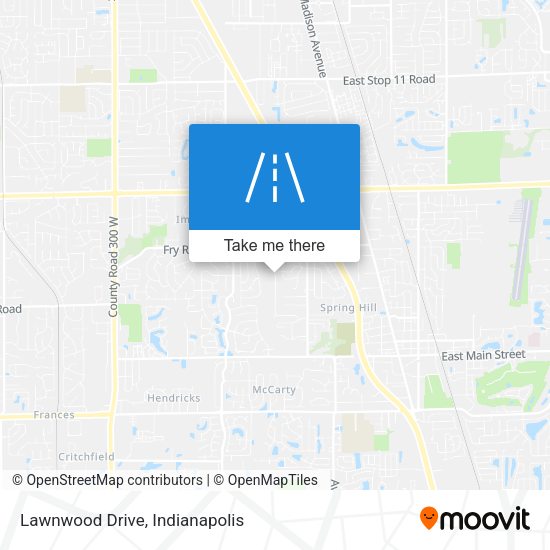 Mapa de Lawnwood Drive