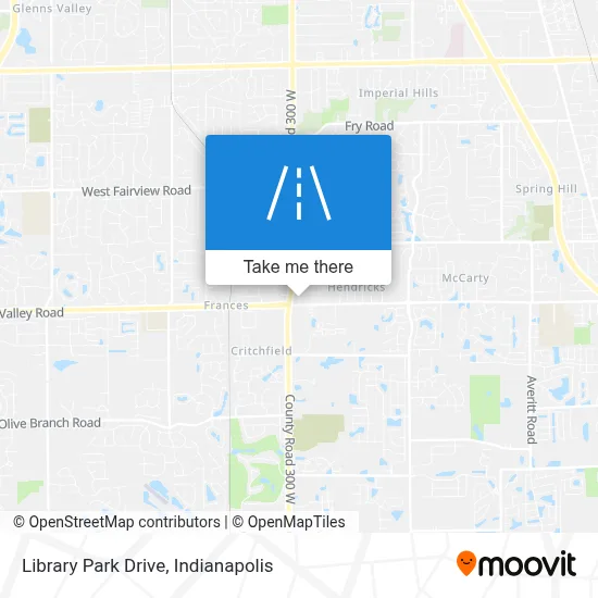 Library Park Drive map