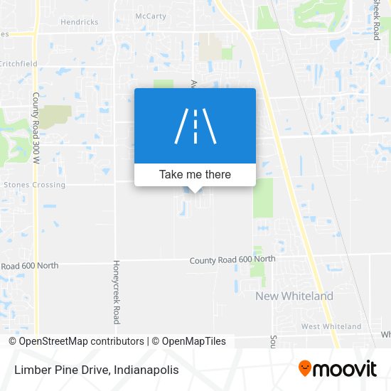 Limber Pine Drive map