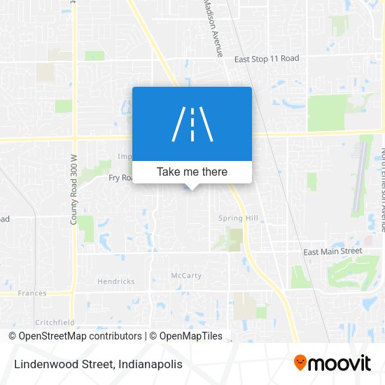 Mapa de Lindenwood Street
